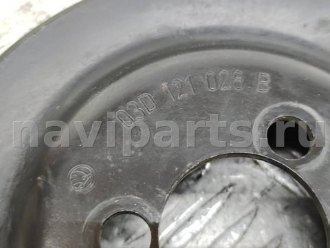 Шкив помпы Volkswagen Polo, 2007 г., OEM 03D121028B, арт. 39473, фото 7