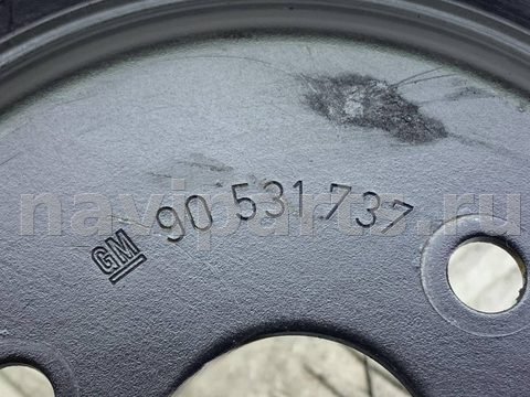 Шкив помпы Opel Corsa, 2016 г., OEM 90531737, арт. 46418, фото 8