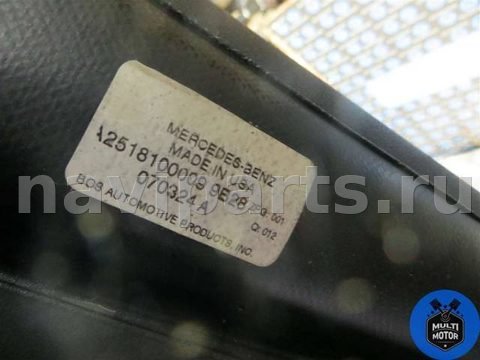 Шторка багажника Mercedes R, 2008 г., OEM 2518100009, арт. 00058116, фото 3