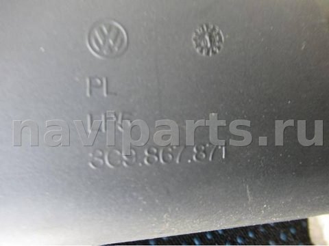 Шторка багажника Volkswagen Passat, 2006 г., OEM 3c9867871, арт. 0073980, фото 3
