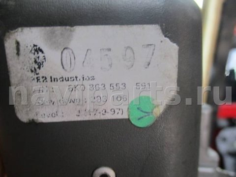 Шторка багажника Volkswagen Polo, 1997 г., OEM 6k0863553, арт. 0107829, фото 2