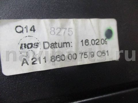Шторка багажника Mercedes E W211, 2004 г., OEM a2118600075, арт. 0137186, фото 3