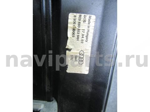Шторка багажника Audi A4, 2002 г., OEM 8e9863553, арт. 0193968, фото 2