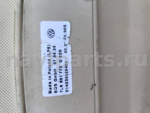 Шторка багажника Volkswagen Touareg, 2005 г., арт. 17770, фото 2