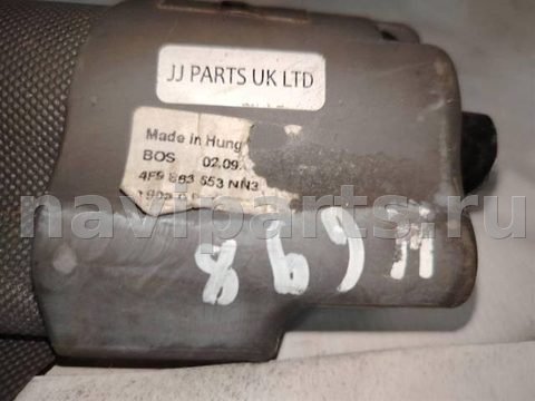 Шторка багажника Audi A6, 2010 г., OEM 4F9863553NN3, арт. 3634.H2698, фото 4