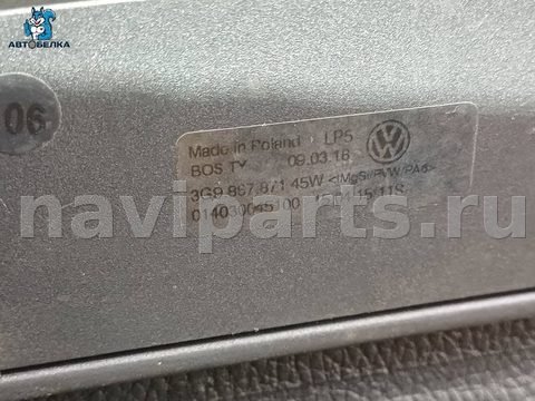 Шторка багажника Volkswagen Passat B8, 2014 г., OEM 3G9867871, арт. 39215, фото 16