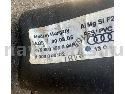 Шторка багажника Audi A6 C6, 2008 г., OEM 4F9863553A, арт. B1727694, фото 5