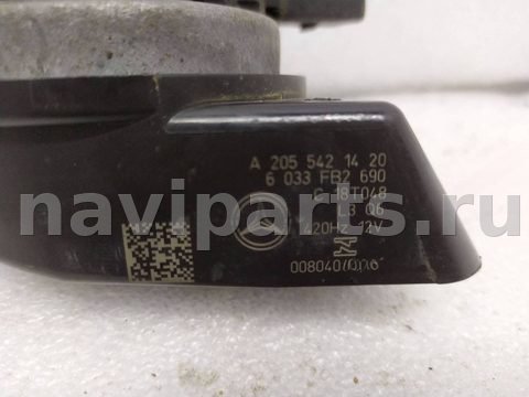 Сигнал (клаксон) Mercedes C W205, 2016 г., OEM A2055421420, арт. 17606, фото 2