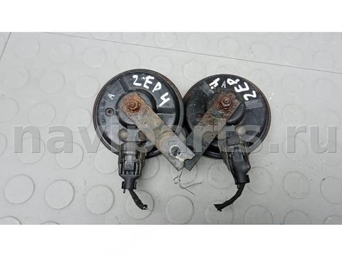 Сигнал (клаксон) Hyundai Santa Fe, 2007 г., OEM 9661038102, арт. 2EP04M601, фото 2