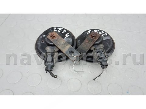 Сигнал (клаксон) Hyundai Santa Fe, 2007 г., OEM 9661038102, арт. 2EP04M601, фото 3