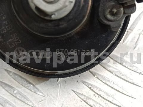 Сигнал (клаксон) Audi A4 B8, 2011 г., OEM 8T0951223, арт. 33322, фото 6