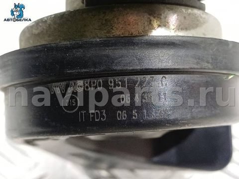 Сигнал (клаксон) Audi A3 8P, 2008 г., OEM 8P0951223C, арт. 36720, фото 6