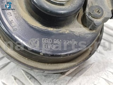 Сигнал (клаксон) Volkswagen Polo, 2009 г., OEM 6R0951221A, арт. 36847, фото 6