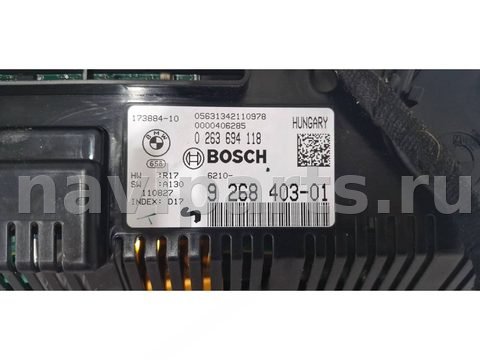 Спидометр BMW 5 F10/F11/GT F07, 2011 г., OEM 62109291394, арт. 014099, фото 4