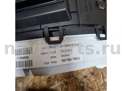 Спидометр Volvo XC60, 2012 г., OEM 31343497, арт. BT1275-8, фото 4