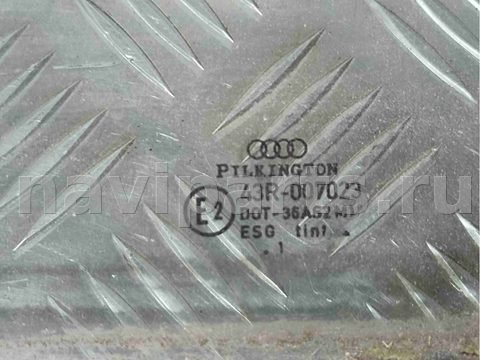 Стекло двери передней левой Audi A4, 2000 г., арт. 001457, фото 2