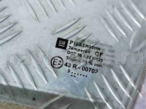 Стекло двери передней левой Opel Zafira, 2000 г., арт. 008099, фото 2