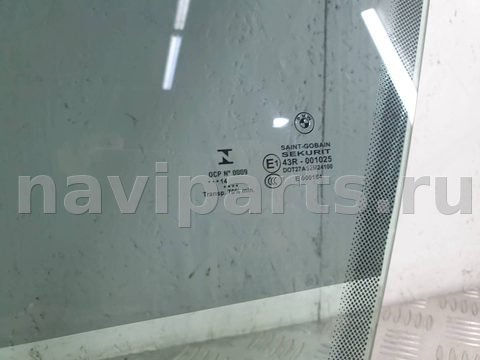 Стекло двери передней левой BMW 4 F32/F33/GT F36, 2014 г., OEM 7268725, арт. 12960, фото 2