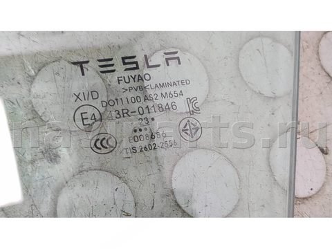 Стекло двери передней левой Tesla Model Y, 2024 г., арт. 21371727, фото 3