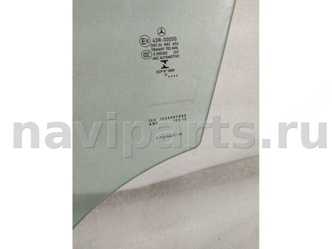 Стекло двери передней левой Mercedes GLC X253, 2017 г., OEM A2537256700, арт. 21862, фото 5