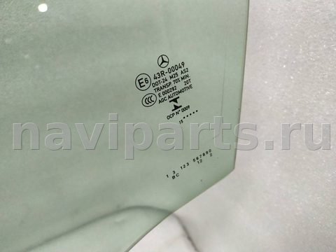 Стекло двери передней левой Mercedes C W205, 2016 г., арт. 22818, фото 2