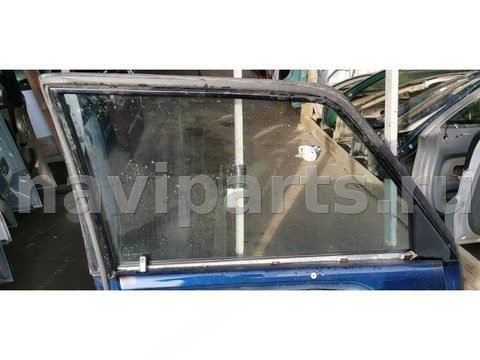 Стекло двери передней левой Mitsubishi Pajero, 2000 г., арт. 25712