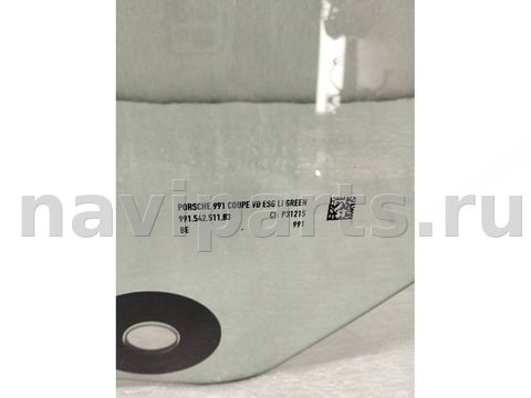 Стекло двери передней левой Porsche 911, 2017 г., OEM 991542511, арт. 26026, фото 2