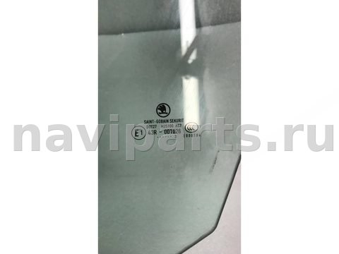 Стекло двери передней левой Skoda Superb, 2013 г., OEM 43R001026, арт. 29594, фото 2