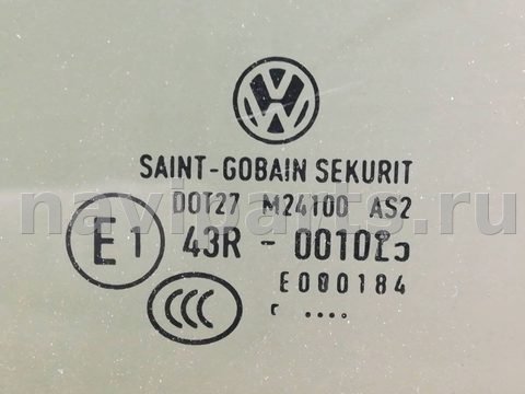 Стекло двери передней левой Volkswagen Golf, 2016 г., OEM 43R001025, арт. 306222, фото 2