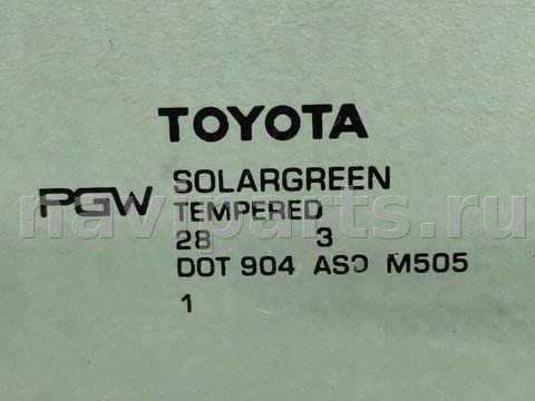 Стекло двери передней левой Toyota Sienna, 2014 г., арт. 310990, фото 2