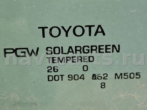Стекло двери передней левой Toyota Sienna, 2011 г., арт. 317797, фото 4