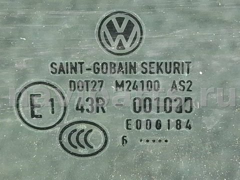 Стекло двери передней левой Volkswagen Transporter, 2016 г., OEM 43R001025, арт. 323753, фото 2