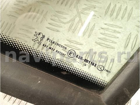 Стекло двери передней левой Peugeot 207, 2006 г., арт. A27332, фото 4