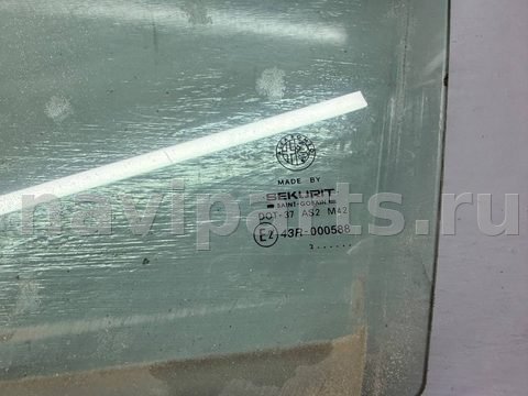 Стекло двери передней левой Alfa Romeo 147, 2002 г., OEM 46557023, арт. B102621004, фото 2