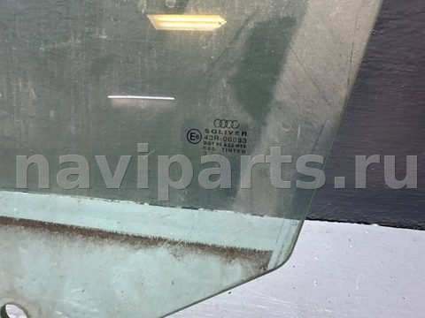 Стекло двери передней левой Audi A6 C5 (S6,RS6), 2004 г., арт. B109501335, фото 2