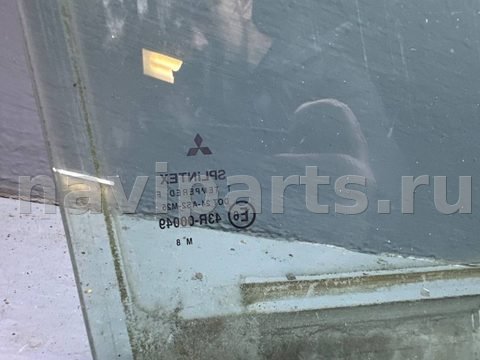 Стекло двери передней левой Mitsubishi Space Star, 1999 г., OEM MR135729, арт. B110582708, фото 3