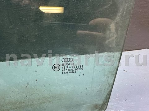 Стекло двери передней левой Audi A4 B5, 1996 г., OEM 8D0845201, арт. B111249908, фото 2