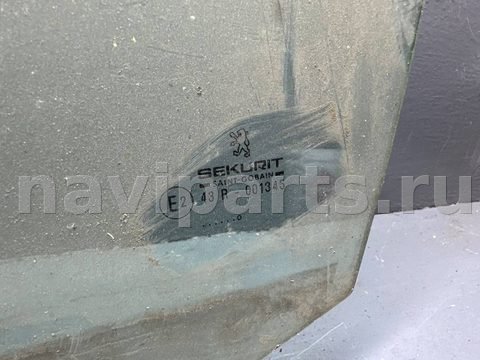 Стекло двери передней левой Peugeot 607, 2000 г., арт. B112014130, фото 3