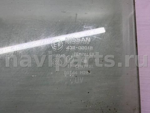Стекло двери передней левой Nissan X-Trail T30, 2006 г., OEM 80320AD022, арт. B113538283, фото 2