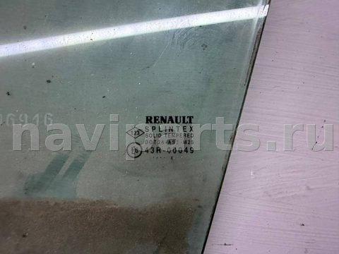 Стекло двери передней левой Renault Scenic, 2006 г., арт. B113538742, фото 2