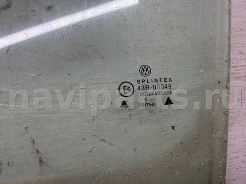 Стекло двери передней левой Volkswagen Golf, 1994 г., OEM 1H3845201, арт. B114673680, фото 2