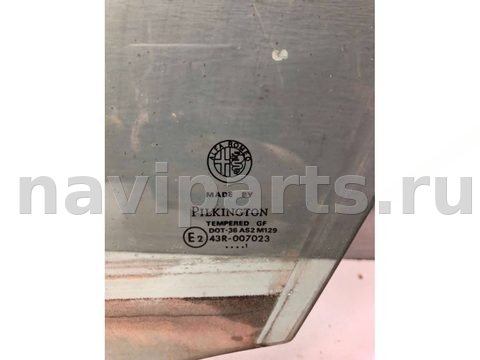 Стекло двери передней левой Alfa Romeo 156, 2001 г., арт. B37014755, фото 3