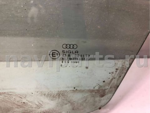 Стекло двери передней левой Audi A4 B5, 1998 г., арт. B37332165, фото 2