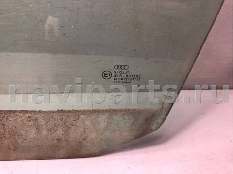 Стекло двери передней левой Audi A4 B5, 1998 г., арт. B37332179, фото 2