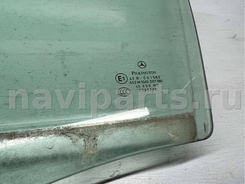 Стекло двери передней левой Mercedes A W169, 2006 г., OEM A1697250100, арт. B42538928, фото 2