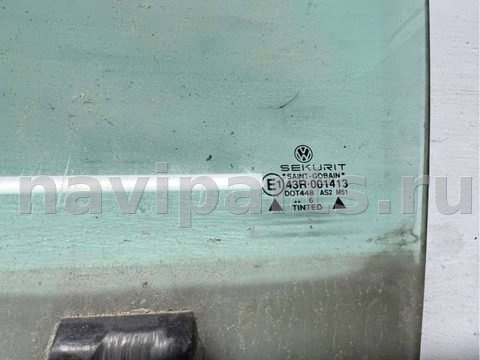 Стекло двери передней левой Volkswagen Golf, 1996 г., арт. B42752102, фото 2
