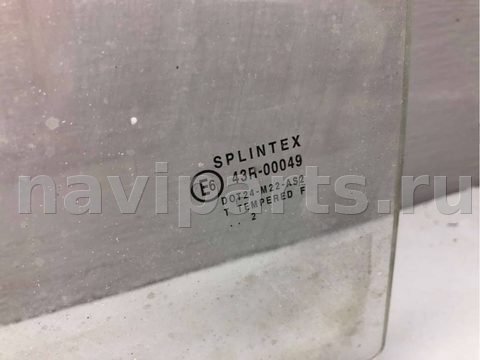 Стекло двери передней левой Opel Astra F, 1992 г., OEM 43R00049, арт. B58289231, фото 2
