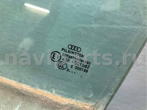 Стекло двери передней левой Audi A3 8P, 2004 г., OEM 8P3845201, арт. B67493428, фото 2