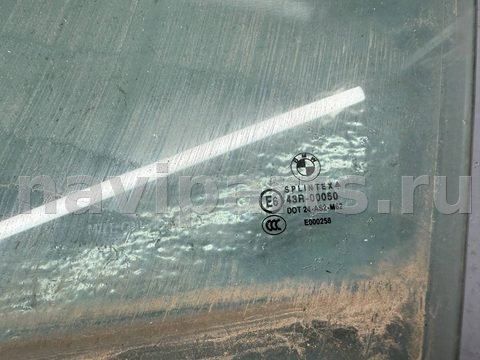 Стекло двери передней левой BMW 3 E90/E91/E92/E93, 2005 г., OEM E000258, арт. B88413734_2, фото 2