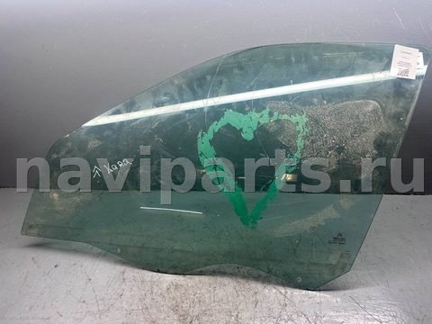 Стекло двери передней левой Citroen Xsara, 1997 г., арт. B93552471